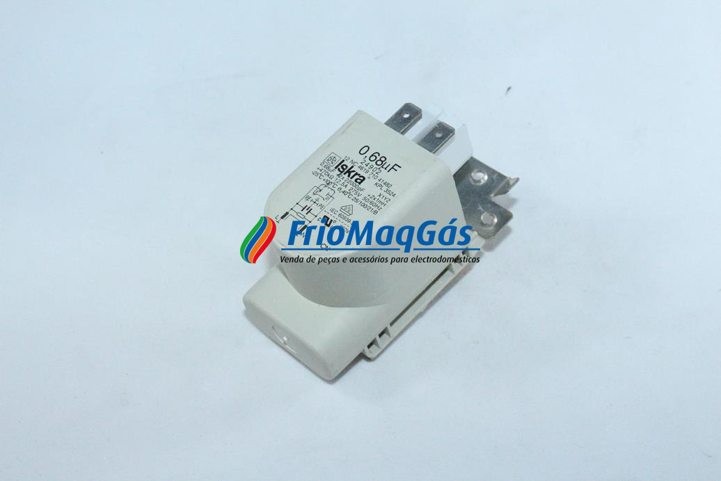 Condensador de filtragem 0,68 uF