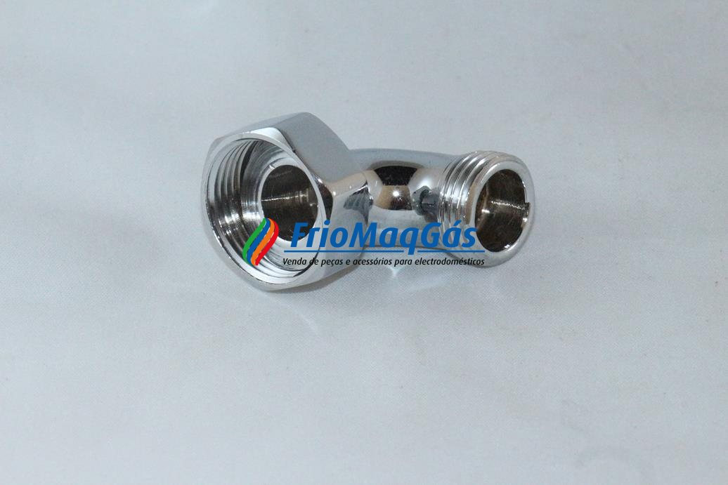 Curva c/ porca solta 3/4x1/2 MF (cromado)