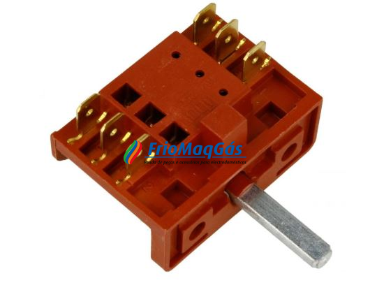 H35-30-200-005 Comutador forno 0+3 POSIÇÕES