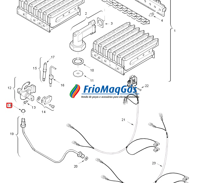 Injector Piloto (13)Vulcano 87082000690