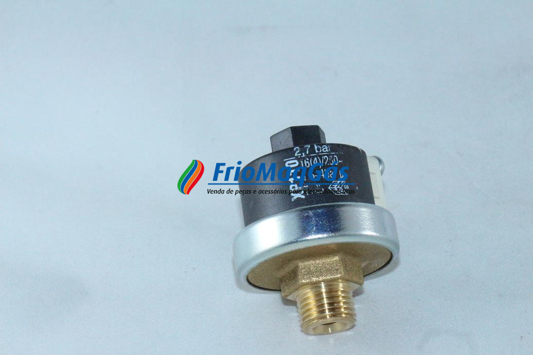 Pressostato P/ Caldeira 1/4 C/ 1 Micro (2,7Bar)