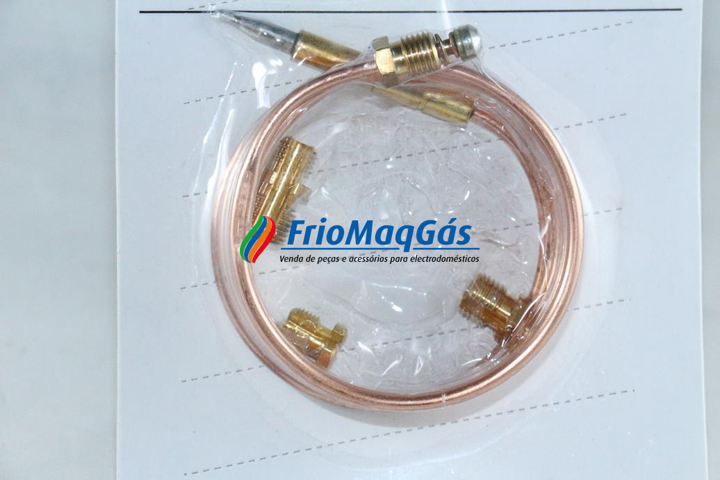Termopar fogão 1400mm - cabeça lisa
