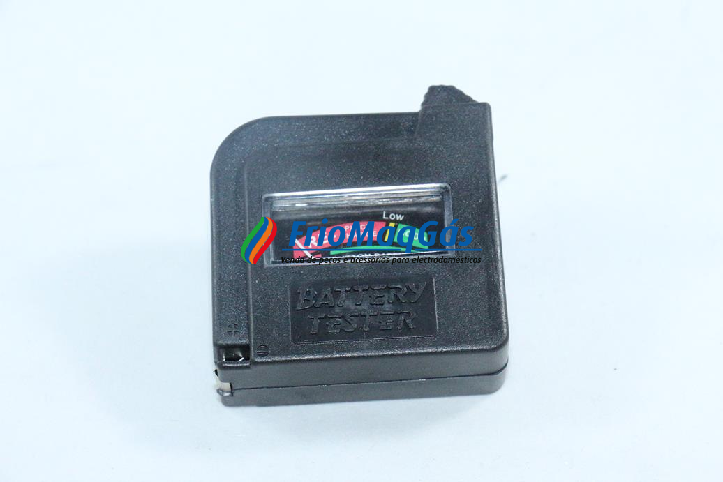 Verificador de carga de pilhas AA, AAA, C, D